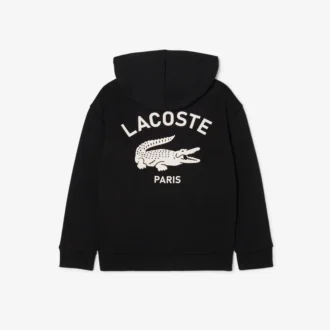 Casaco com capuz estampado para rapaz