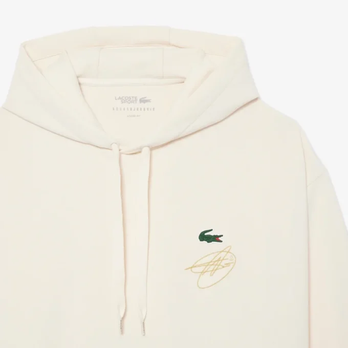 Casaco com capuz Lacoste Tennis X Novak Djokovic