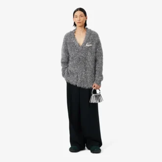 Casaco de malha com lurex da coleção Runway