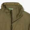 Casaco de nylon repelente de água para homem