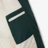 Casaco de penas longo oversized para mulher