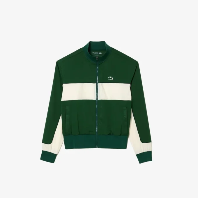 Casaco de ténis elástico Ultra Dry Colorblock para mulher