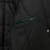 Casaco longo com bolinhos iridescentes Runway