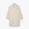 Casaco Trench Masculino Impermeável e à Prova de Vento