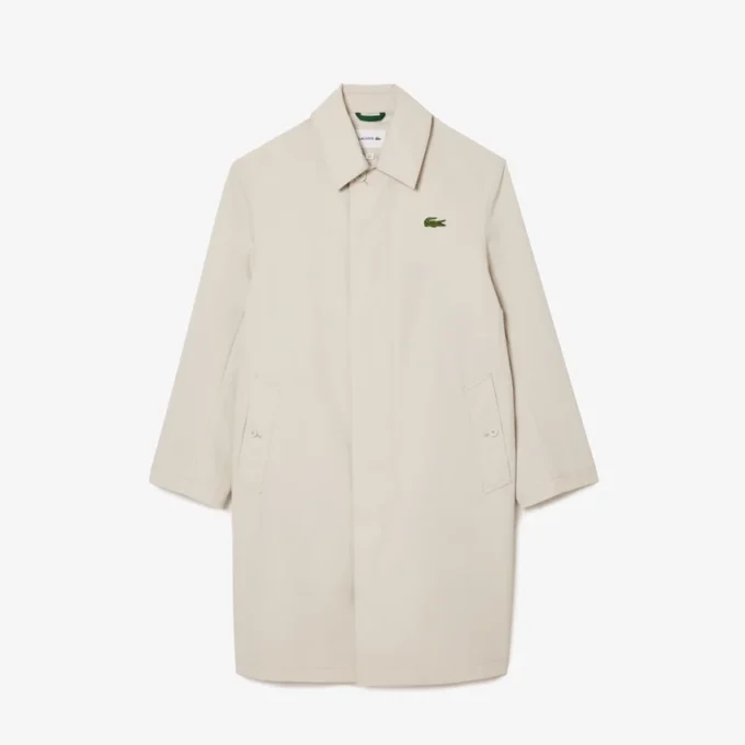 Casaco Trench Masculino Impermeável e à Prova de Vento