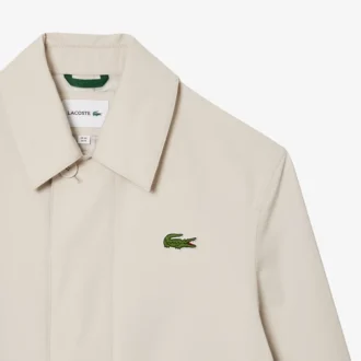 Casaco Trench Masculino Impermeável e à Prova de Vento