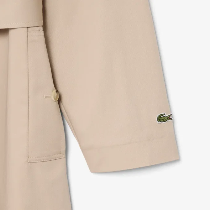 Casaco Trench Oversized Repelente de Água