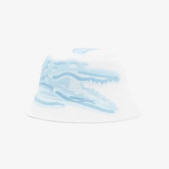 Chapéu de pescador em sarja de algodão estampada