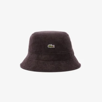 Chapéu de pescador em veludo cotelê para homem