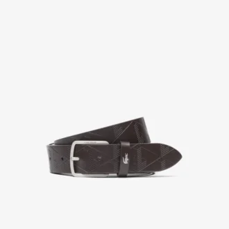 Cinto de couro Monogram