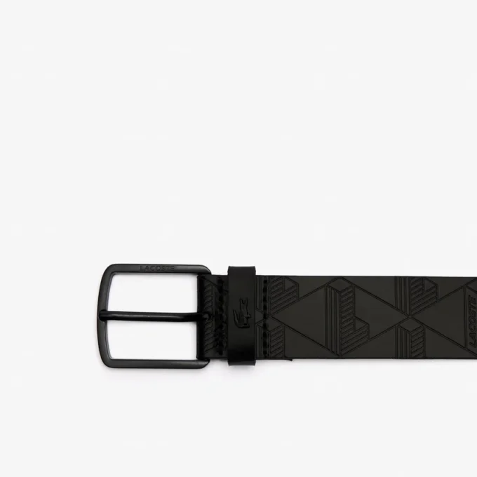 Cinto de couro Monogram
