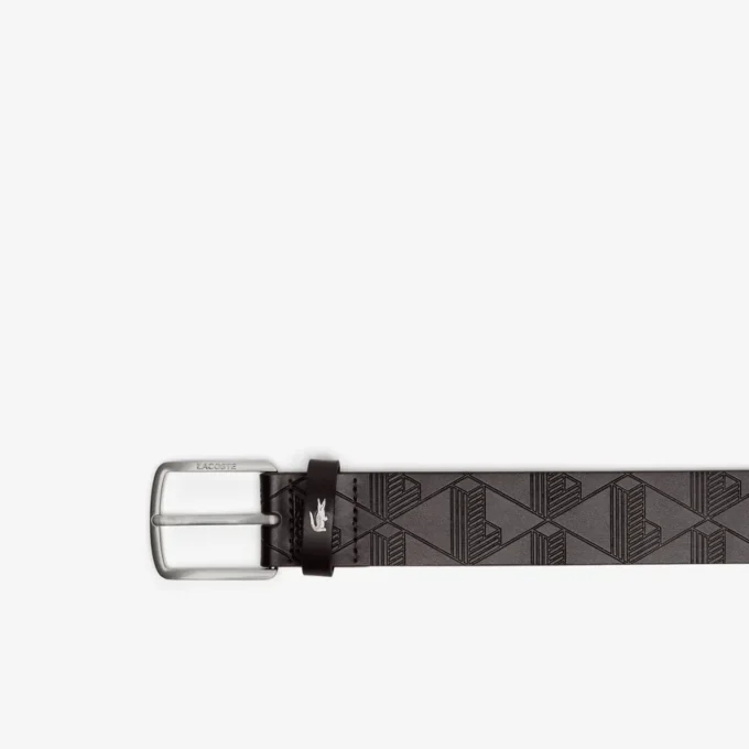 Cinto de couro Monogram