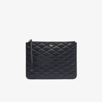 Clutch em pele Crocodelle