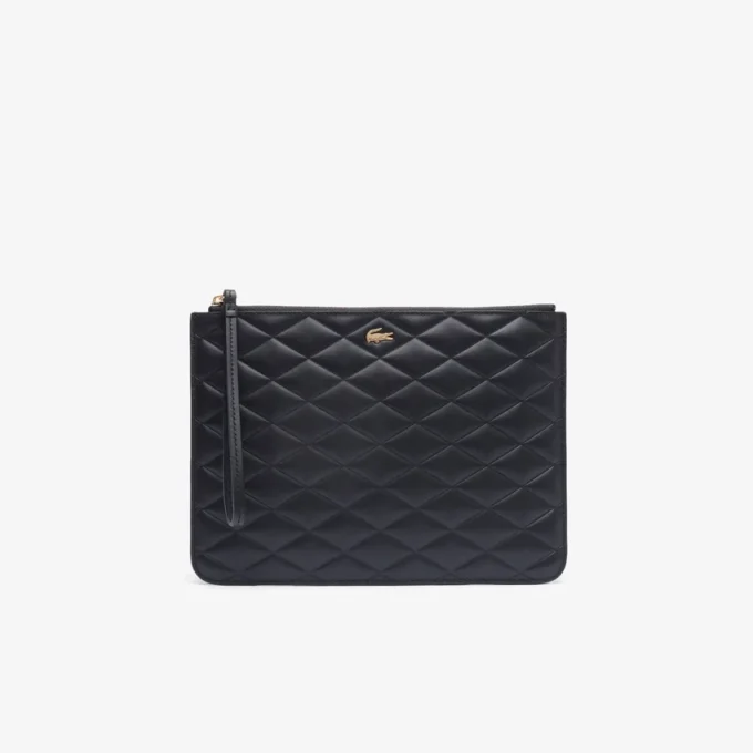 Clutch em pele Crocodelle