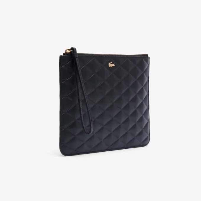 Clutch em pele Crocodelle