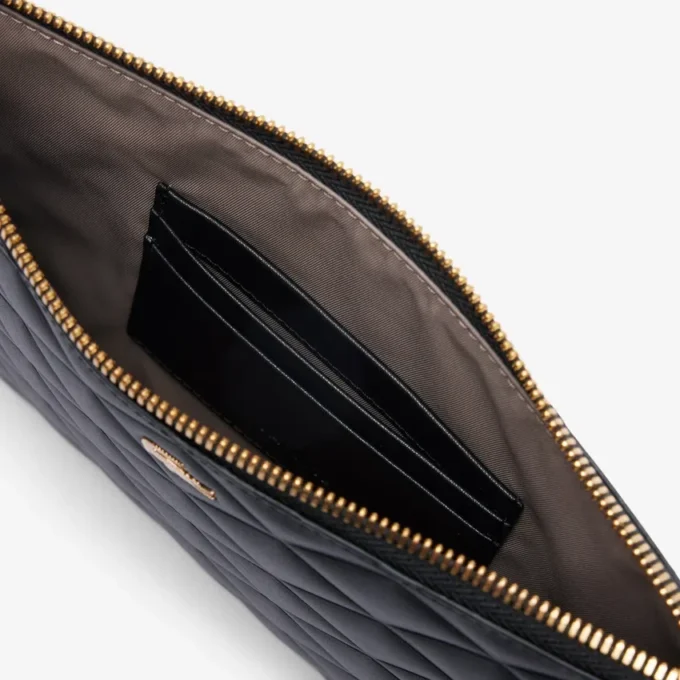 Clutch em pele Crocodelle