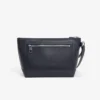 Clutch em pele granulada Lacoste Club
