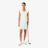 Colete de malha elástica de golfe para mulher