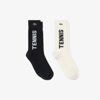Conjunto de 2 pares de meias caneladas
