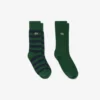 Conjunto de 2 pares de meias compridas unissexo
