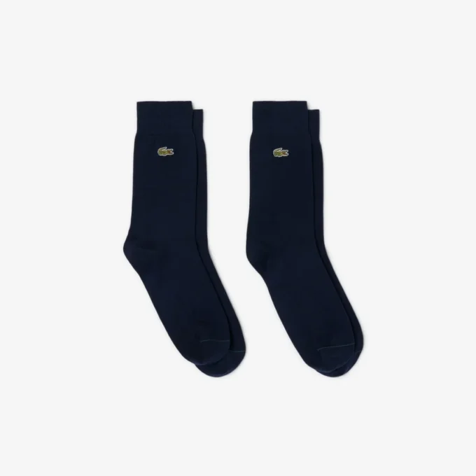 Conjunto de 2 pares de meias compridas unissexo