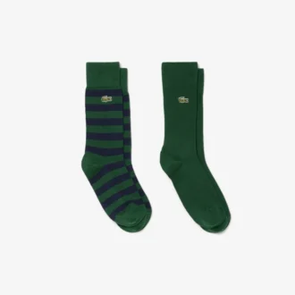 Conjunto de 2 pares de meias compridas unissexo