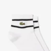 Conjunto de 2 pares de meias às riscas unissexo