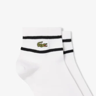 Conjunto de 2 pares de meias às riscas unissexo