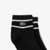 Conjunto de 2 pares de meias às riscas unissexo