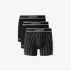 Conjunto de 3 boxers com estampado Monogram para homem