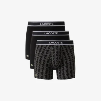 Conjunto de 3 boxers com estampado Monogram para homem