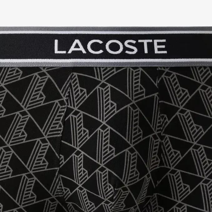 Conjunto de 3 boxers com estampado Monogram para homem