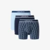 Conjunto de 3 boxers com estampado Monogram para homem