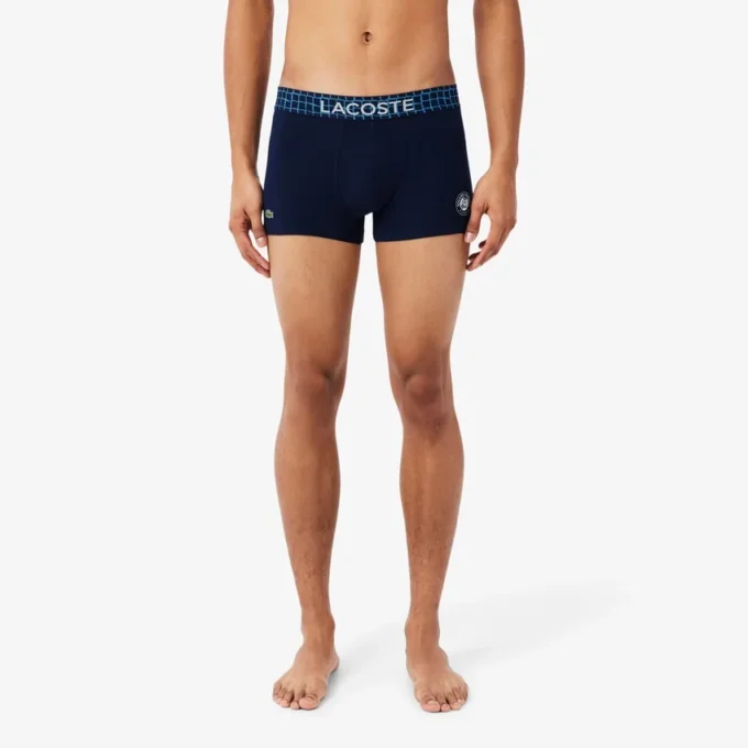 Conjunto de 3 boxers da edição Roland Garros