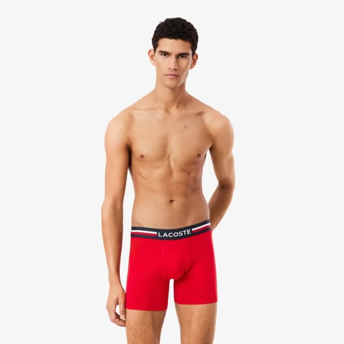 Conjunto de 3 boxers de algodão para homem