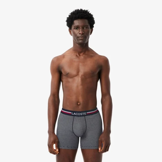 Conjunto de 3 boxers de algodão para homem