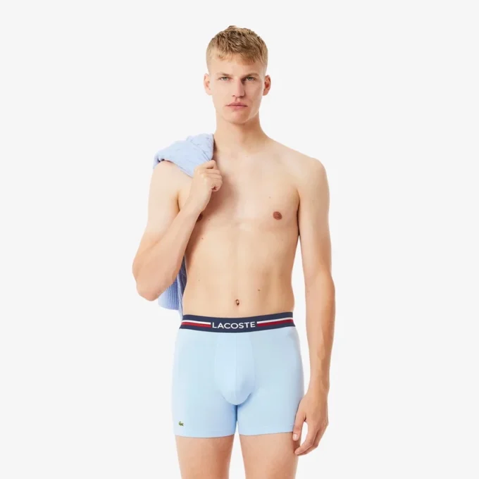 Conjunto de 3 boxers de algodão para homem