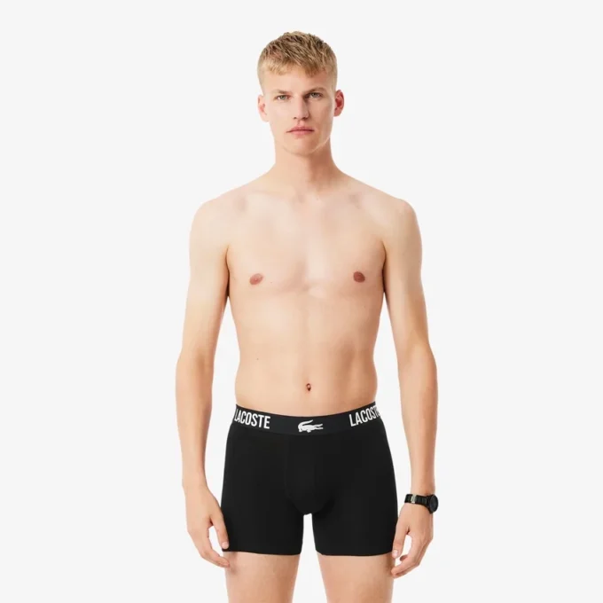 Conjunto de 3 boxers de algodão para homem