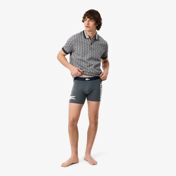Conjunto de 3 boxers de algodão para homem