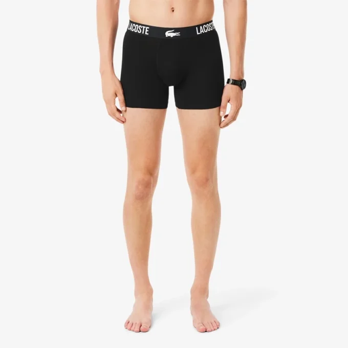 Conjunto de 3 boxers de algodão para homem