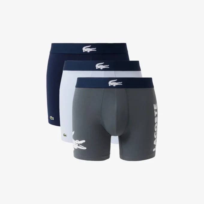 Conjunto de 3 boxers de algodão para homem