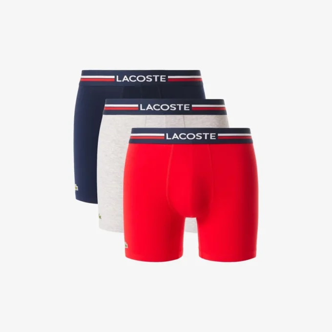 Conjunto de 3 boxers de algodão para homem