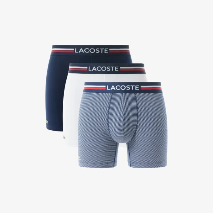 Conjunto de 3 boxers de algodão para homem