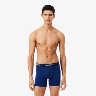 Conjunto de 3 boxers de jersey de algodão para homem