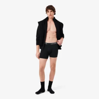 Conjunto de 3 boxers de jersey de algodão para homem