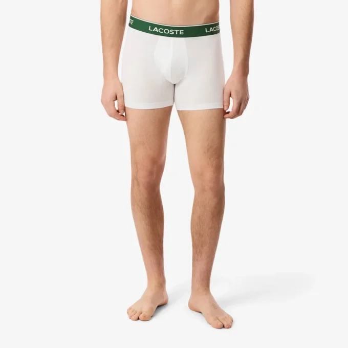 Conjunto de 3 boxers de jersey de algodão para homem