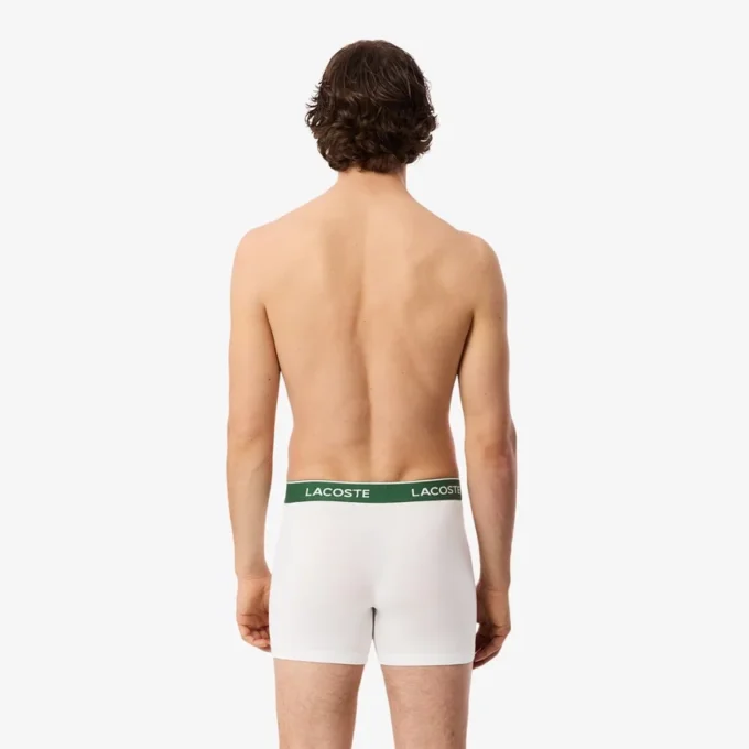 Conjunto de 3 boxers de jersey de algodão para homem