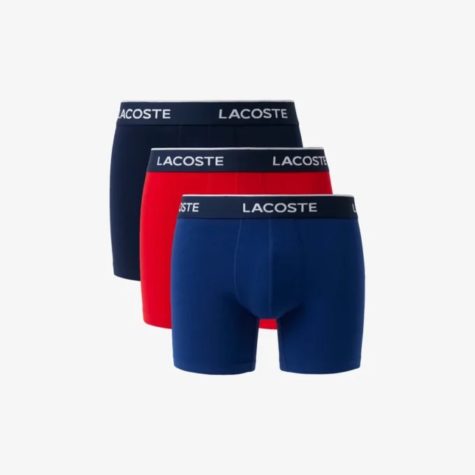 Conjunto de 3 boxers de jersey de algodão para homem