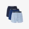 Conjunto de 3 boxers de popeline de algodão para homem