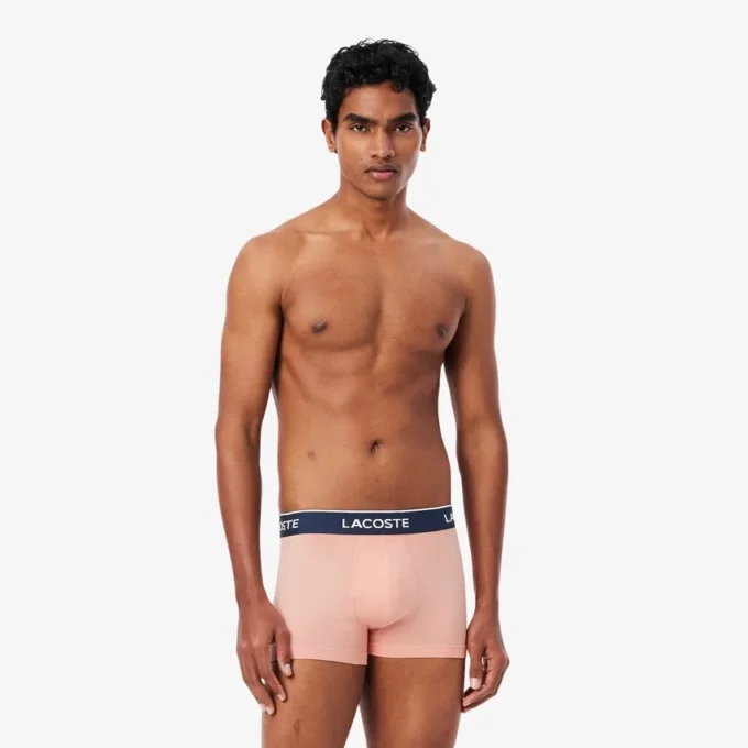 Conjunto de 3 boxers em algodão elástico